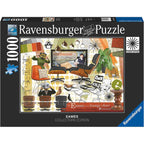 PUZZLE EAMES DESIGN CLASIC, 1000 PIESE - RAVENSBURGER (RVSPA16899) - Libelula Vesela - Jucarii