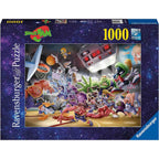 PUZZLE SPACE JAM, 1000 PIESE - RAVENSBURGER (RVSPA16923) - Libelula Vesela - Jucarii