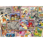 PUZZLE FAMILIA FLINSTONES, 1000 PIESE - RAVENSBURGER (RVSPA16924) - Libelula Vesela - Jucarii