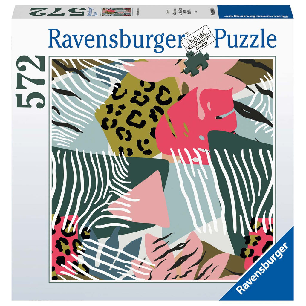 PUZZLE MODEL BLANA ANIMALE, 500 PIESE - RAVENSBURGER (RVSPA16929) - Libelula Vesela - Jucarii