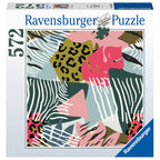 PUZZLE MODEL BLANA ANIMALE, 500 PIESE - RAVENSBURGER (RVSPA16929) - Libelula Vesela - Jucarii
