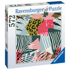 PUZZLE MODEL BLANA ANIMALE, 500 PIESE - RAVENSBURGER (RVSPA16929) - Libelula Vesela - Jucarii
