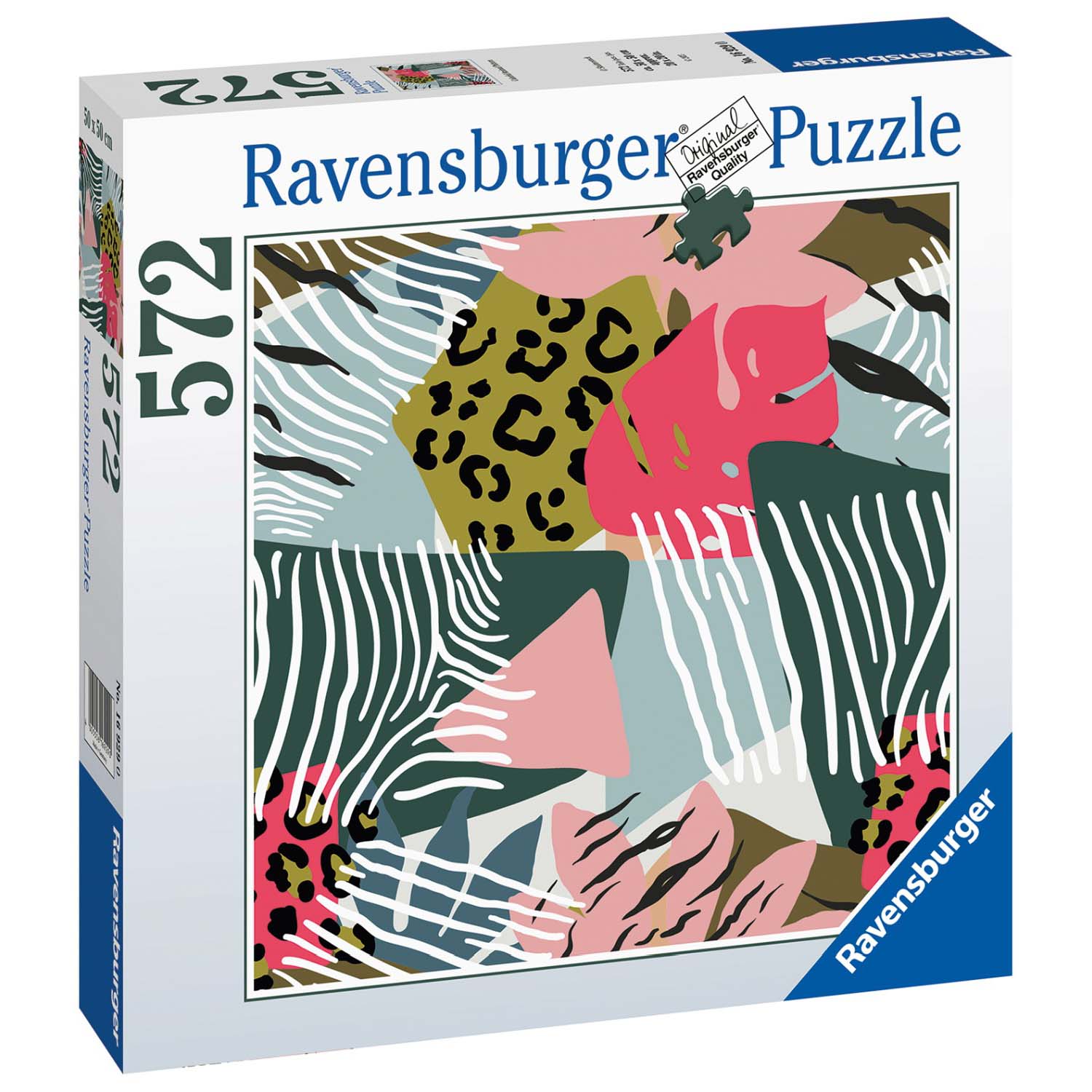 PUZZLE MODEL BLANA ANIMALE, 500 PIESE - RAVENSBURGER (RVSPA16929) - Libelula Vesela - Jucarii