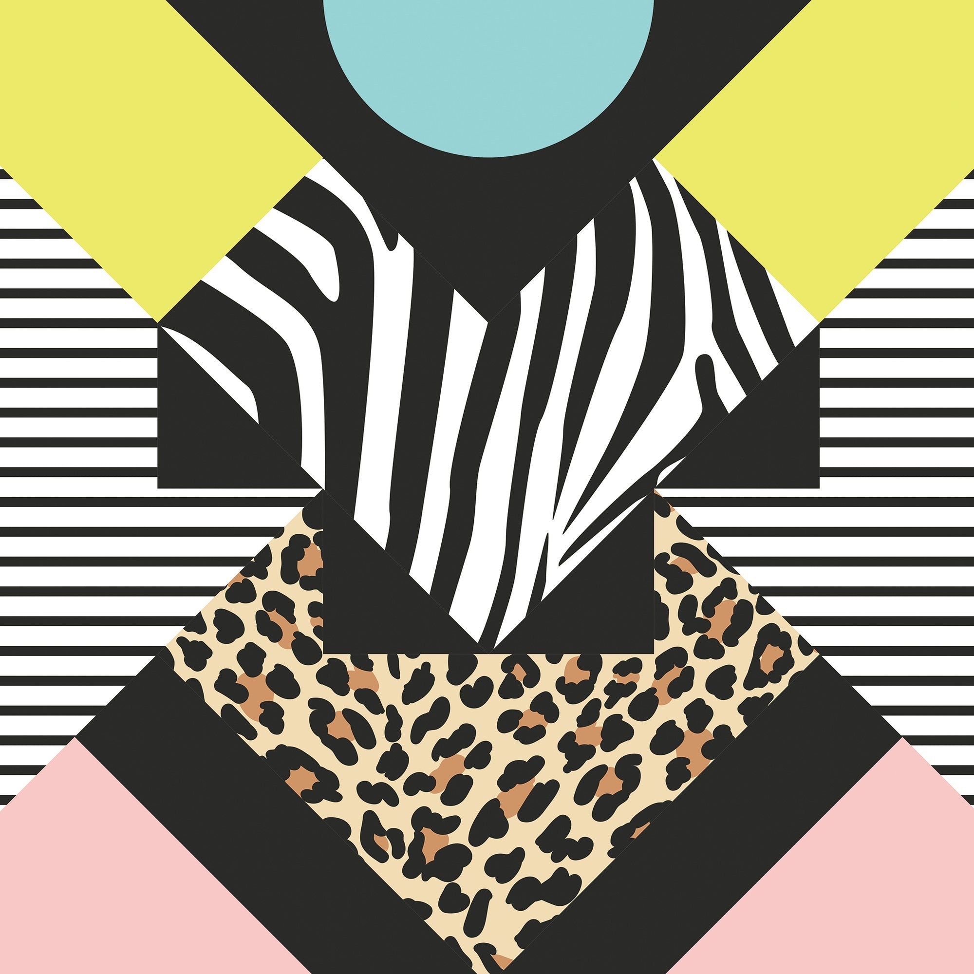 PUZZLE DESIGN GEOMETRIC, 500 PIESE - RAVENSBURGER (RVSPA16930) - Libelula Vesela - Jucarii