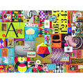 PUZZLE EAMES HOUSE OF CARDS, 1500 PIESE - RAVENSBURGER (RVSPA16951) - Libelula Vesela - Jucarii