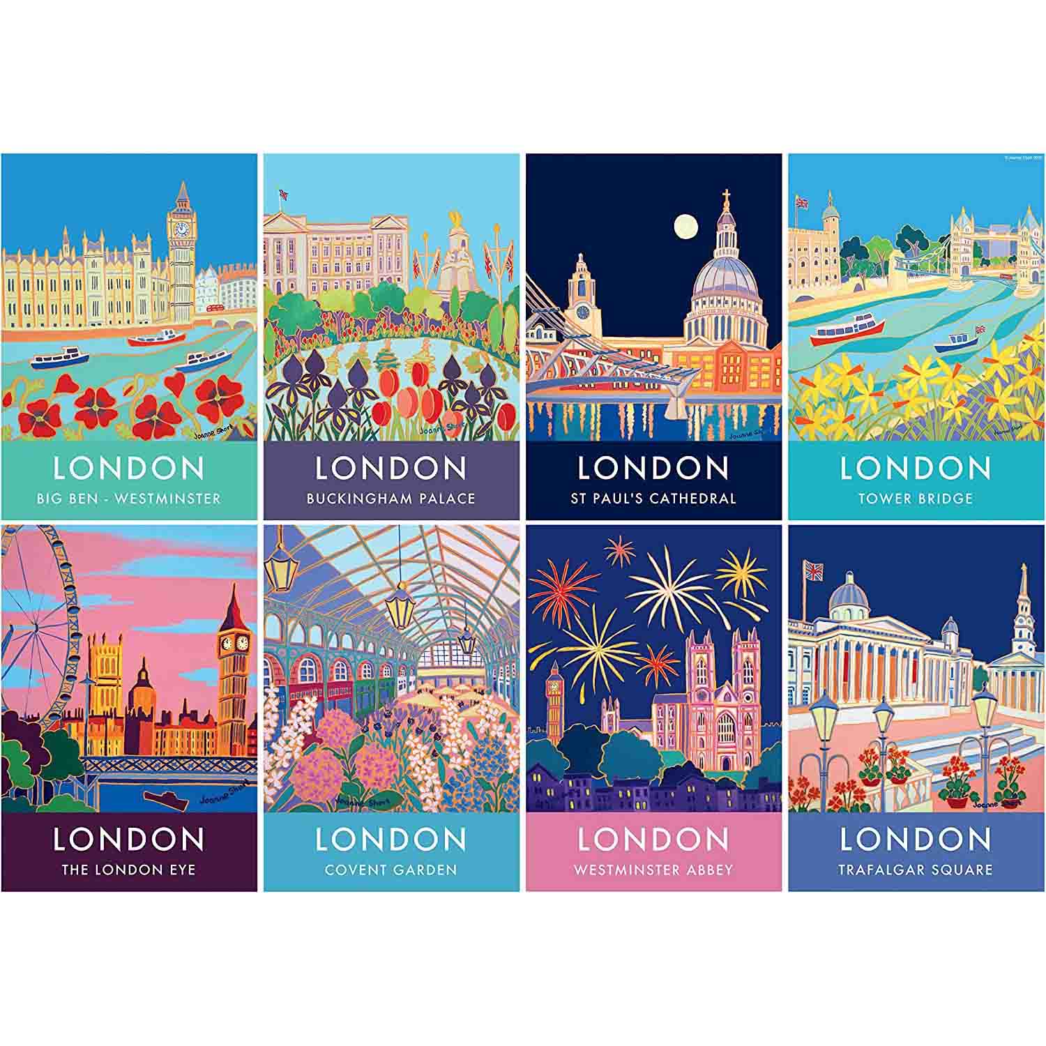 PUZZLE LONDRA VINTAGE, 1000 PIESE - RAVENSBURGER (RVSPA16960) - Libelula Vesela - Jucarii