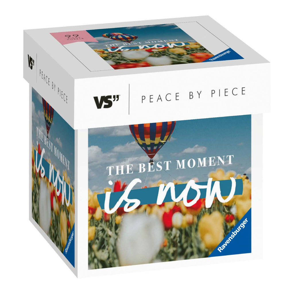 PUZZLE THE BEST MOMENT IS NOW, 99 PIESE - RAVENSBURGER (RVSPA16964) - Libelula Vesela - Jucarii