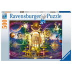 PUZZLE PLANETE, 500 PIESE - RAVENSBURGER (RVSPA16981) - Libelula Vesela - Jucarii