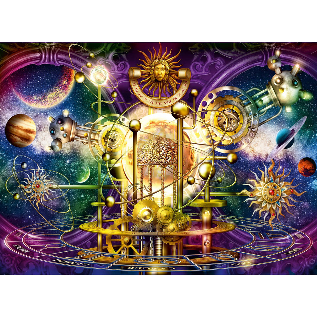 PUZZLE PLANETE, 500 PIESE - RAVENSBURGER (RVSPA16981) - Libelula Vesela - Jucarii