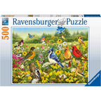 PUZZLE PASARELE COLORATE, 500 PIESE - RAVENSBURGER (RVSPA16988) - Libelula Vesela - Jucarii