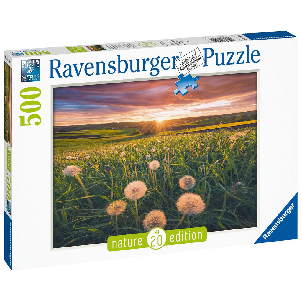 PUZZLE PAPADII LA APUS, 500 PIESE - RAVENSBURGER (RVSPA16990) - Libelula Vesela - Jucarii