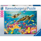 PUZZLE LUMEA SUBACVATICA, 1000 PIESE - RAVENSBURGER (RVSPA17085) - Libelula Vesela - Jucarii