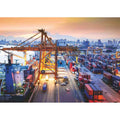 PUZZLE PORTUL DIN HAMBURG, 1000 PIESE - RAVENSBURGER (RVSPA17091) - Libelula Vesela - Jucarii