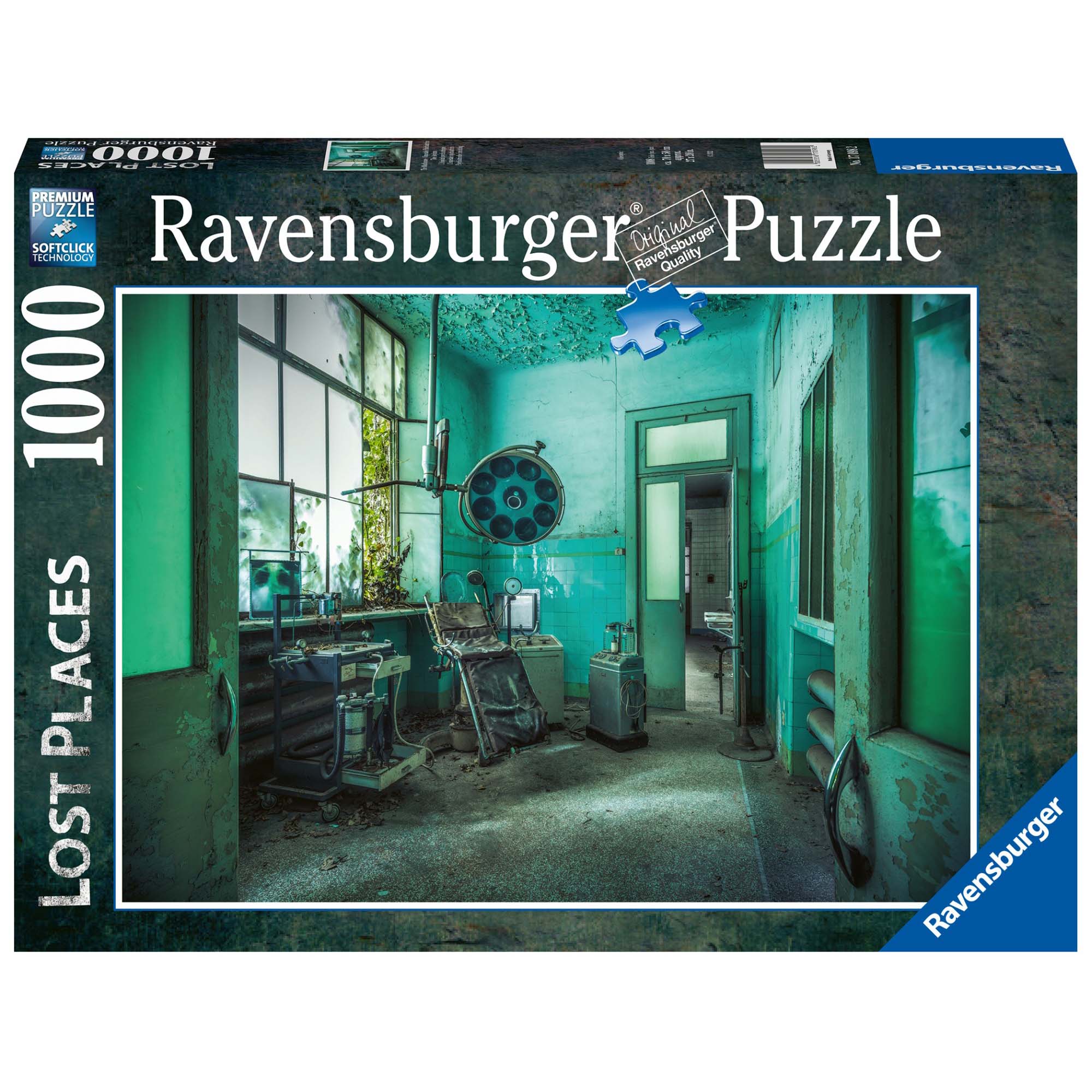 PUZZLE CASA DE NEBUNI, 1000 PIESE - RAVENSBURGER (RVSPA17098) - Libelula Vesela - Jucarii