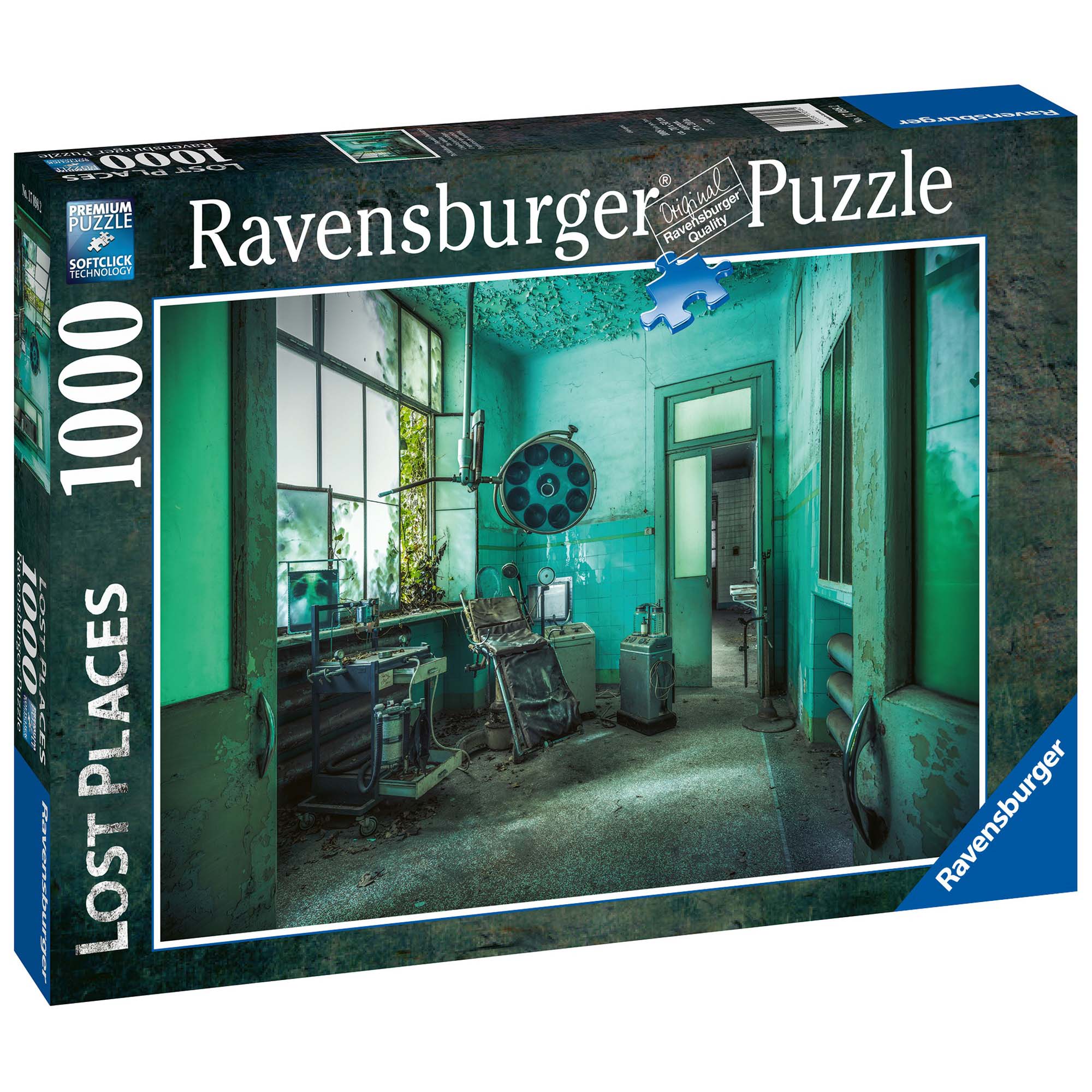 PUZZLE CASA DE NEBUNI, 1000 PIESE - RAVENSBURGER (RVSPA17098) - Libelula Vesela - Jucarii