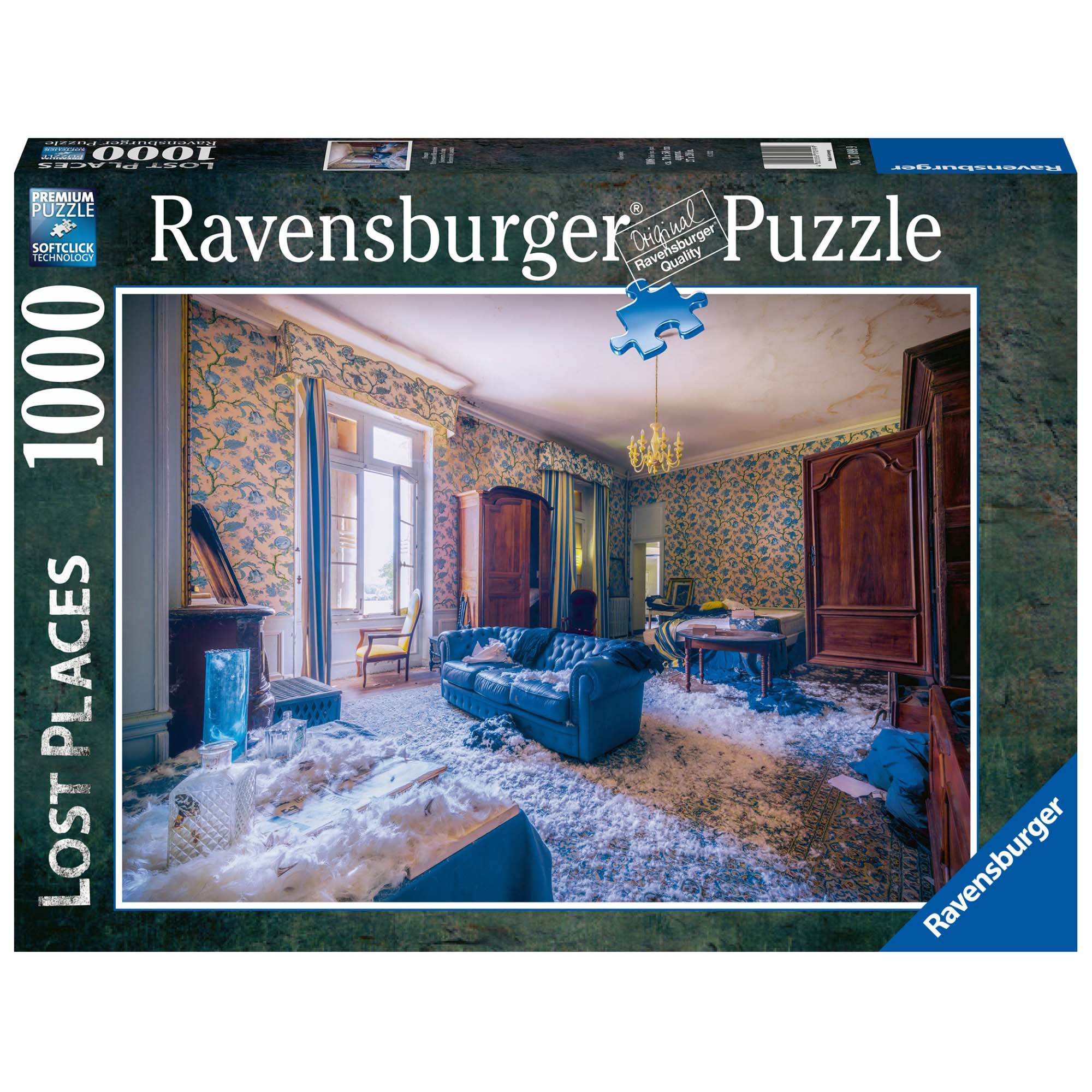 PUZZLE CAMERA VISELOR, 1000 PIESE - RAVENSBURGER (RVSPA17099) - Libelula Vesela - Jucarii