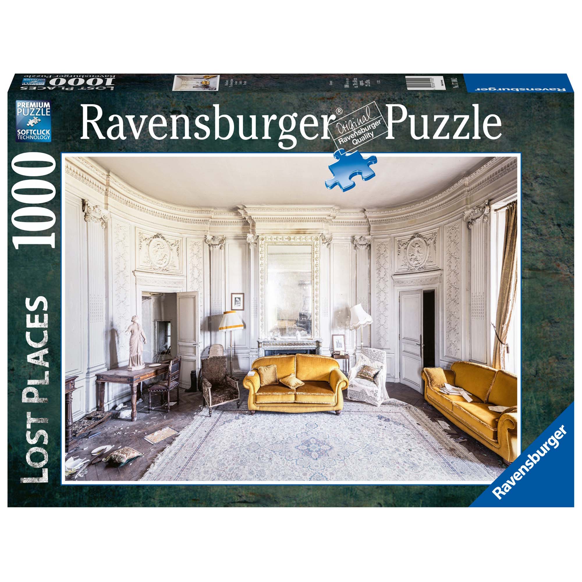 PUZZLE CAMERA ALBA, 1000 PIESE - RAVENSBURGER (RVSPA17100) - Libelula Vesela - Jucarii