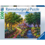 PUZZLE CASUTA LANGA RAU, 1500 PIESE - RAVENSBURGER (RVSPA17109) - Libelula Vesela - Jucarii