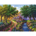 PUZZLE CASUTA LANGA RAU, 1500 PIESE - RAVENSBURGER (RVSPA17109) - Libelula Vesela - Jucarii