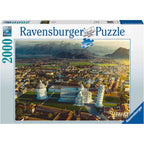 PUZZLE PISA & MONTE PISANO, 2000 PIESE - RAVENSBURGER (RVSPA17113) - Libelula Vesela - Jucarii