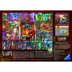 PUZZLE MAREA BIBLIOTECA, 1500 PIESE - RAVENSBURGER (RVSPA17158) - Libelula Vesela - Jucarii