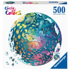 PUZZLE CERC OCEAN, 500 PIESE - RAVENSBURGER (RVSPA17170) - Libelula Vesela - Jucarii
