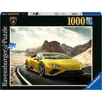 PUZZLE LAMBORGHINI HURACÁN, 1000 PIESE - RAVENSBURGER (RVSPA17186) - Libelula Vesela - Jucarii