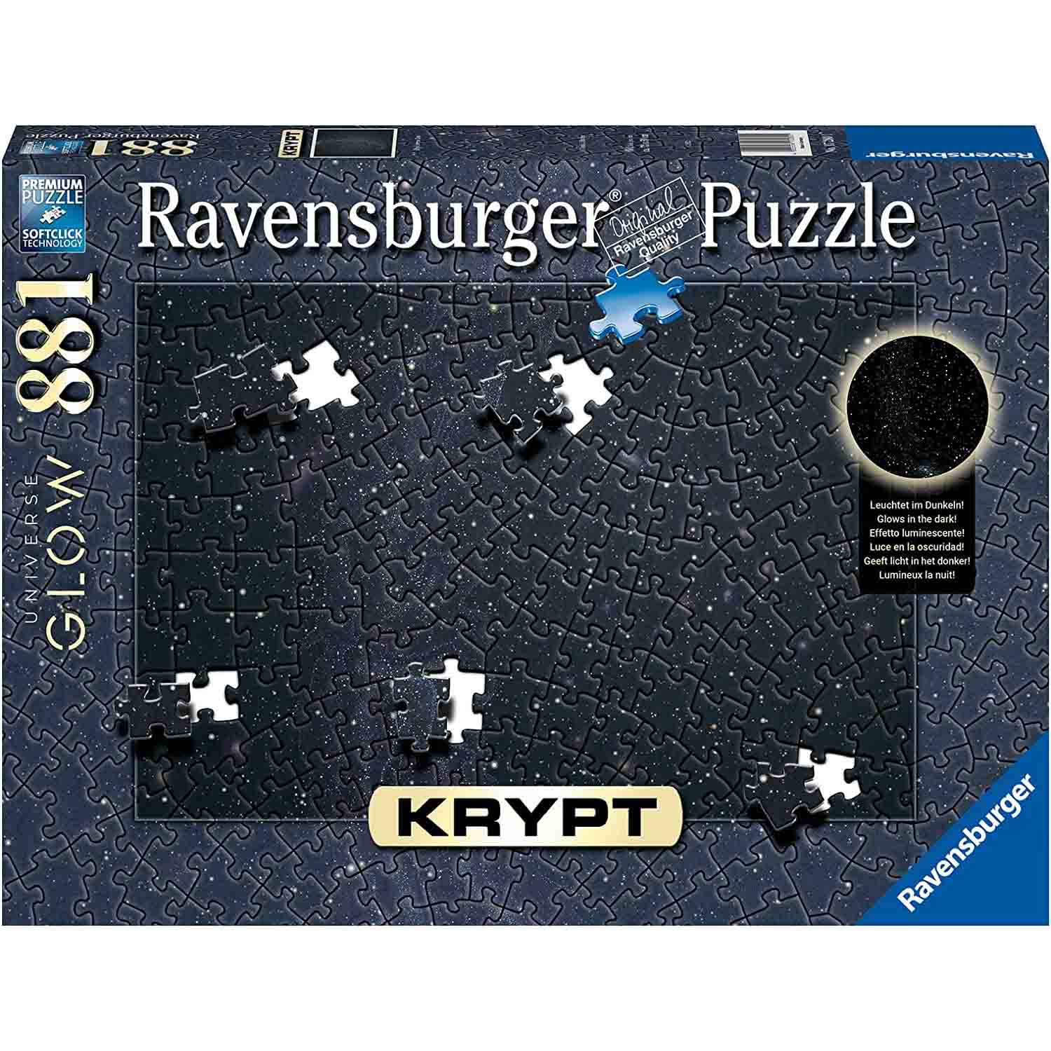 PUZZLE KRYPT UNIVERS, 881 PIESE - RAVENSBURGER (RVSPA17280) - Libelula Vesela - Jucarii