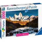 PUZZLE FITZ ROY PATAGONIA, 1000 PIESE - RAVENSBURGER (RVSPA17315) - Libelula Vesela - Jucarii