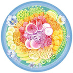 PUZZLE CERC BOL CU FRUCTE SI LEGUME, 500 PIESE - RAVENSBURGER (RVSPA17351) - Libelula Vesela - Jucarii