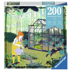 PUZZLE GRADINA PROPRIE, 200 PIESE - RAVENSBURGER (RVSPA17370) - Libelula Vesela - Jucarii
