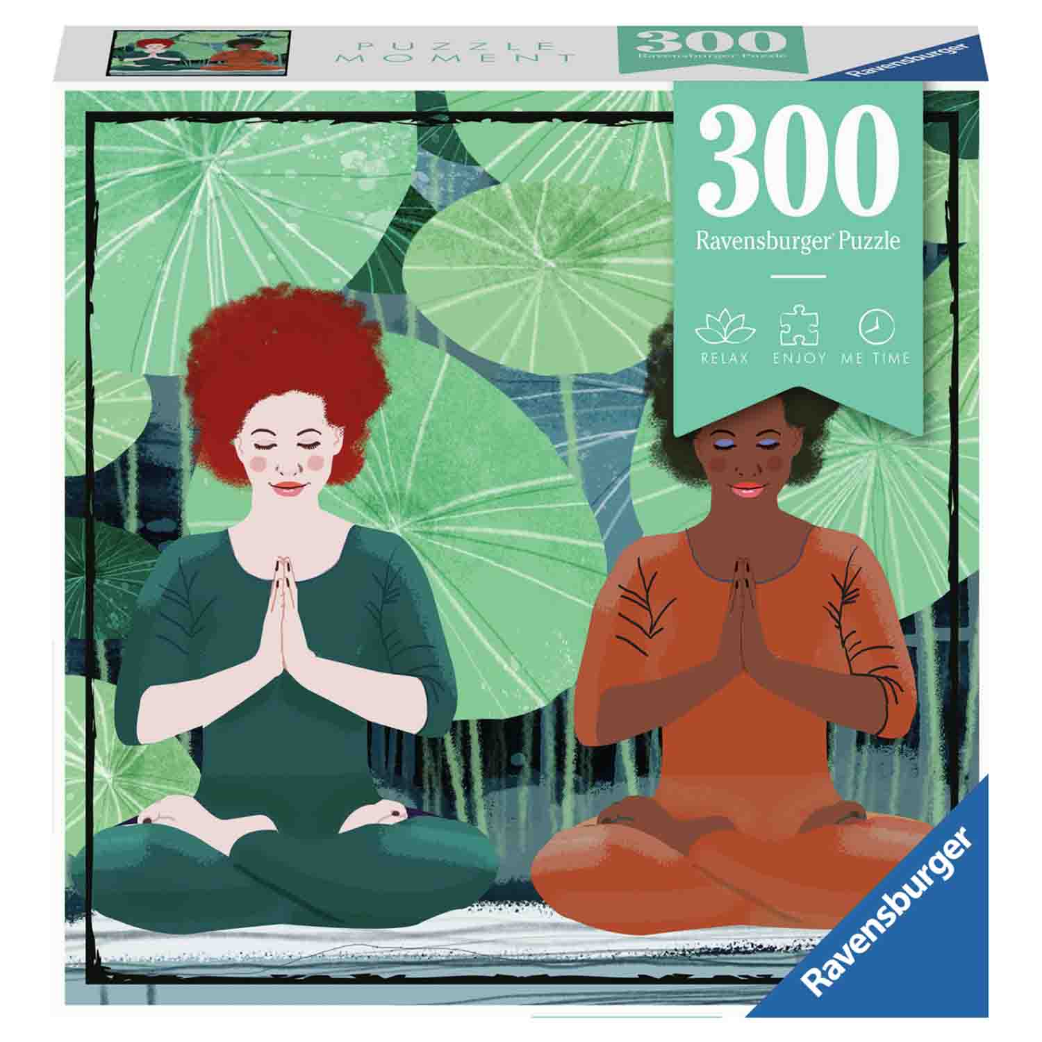 PUZZLE YOGA, 300 PIESE - RAVENSBURGER (RVSPA17373) - Libelula Vesela - Jucarii