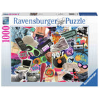 PUZZLE ANII 90, 1000 PIESE - RAVENSBURGER (RVSPA17388) - Libelula Vesela - Jucarii