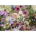 PUZZLE PENTRU IUBITORII DE FLORI, 1000 PIESE - RAVENSBURGER (RVSPA17389) - Libelula Vesela - Jucarii