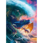 PUZZLE CURSA DRAGONULUI, 1000 PIESE - RAVENSBURGER (RVSPA17391) - Libelula Vesela - Jucarii