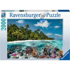 PUZZLE MALDIVE, 2000 PIESE - RAVENSBURGER (RVSPA17441) - Libelula Vesela - Jucarii