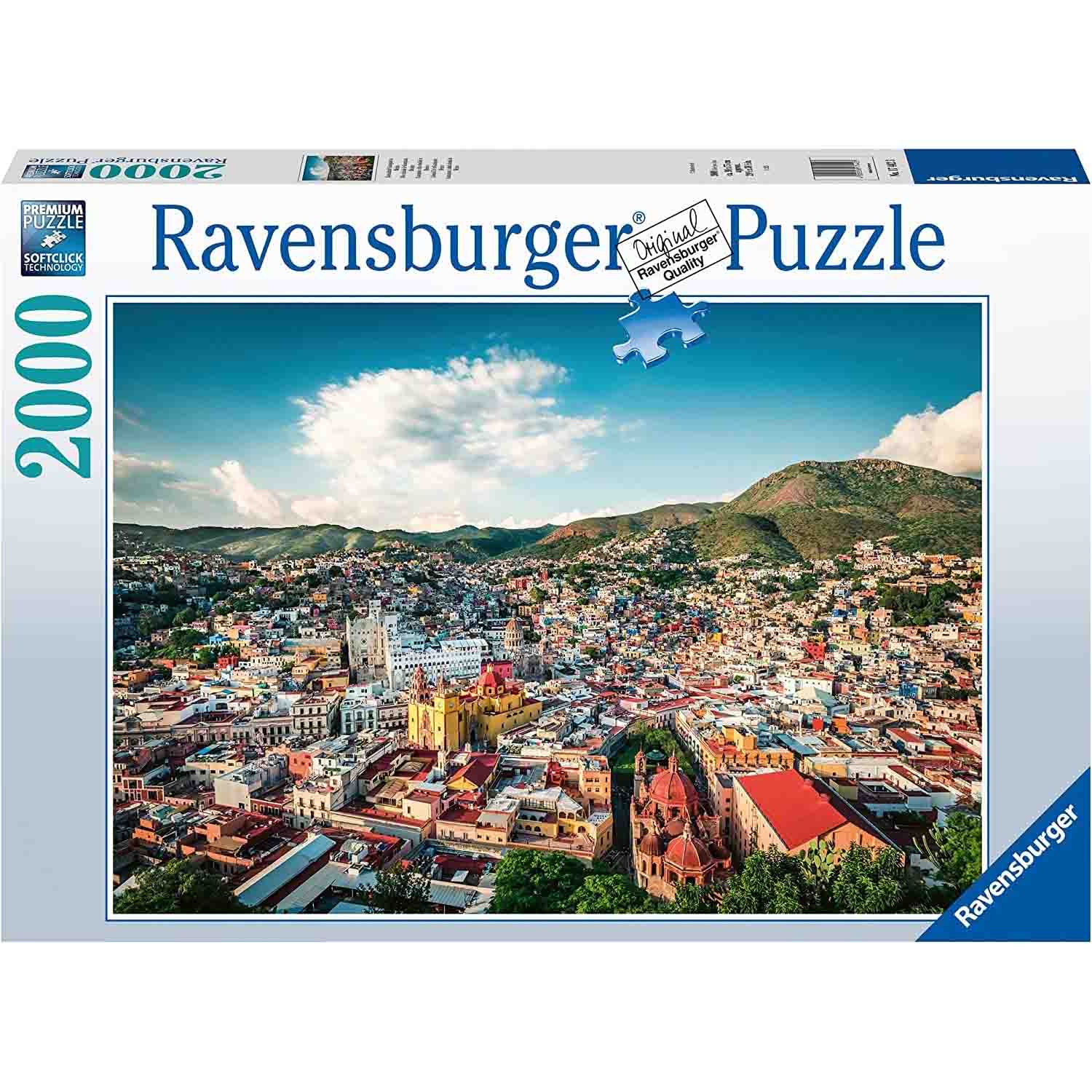 PUZZLE GUANAJUATO MEXIC, 2000 PIESE - RAVENSBURGER (RVSPA17442) - Libelula Vesela - Jucarii