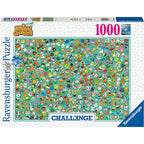 PUZZLE PROVOCARE NINTENDO, 1000 PIESE - RAVENSBURGER (RVSPA17454) - Libelula Vesela - Jucarii