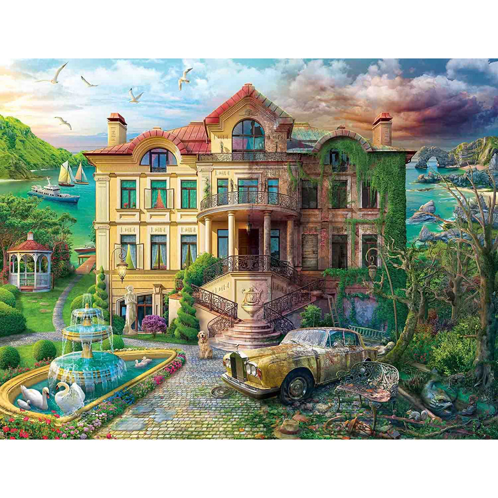 PUZZLE CONAC, 2000 PIESE - RAVENSBURGER (RVSPA17464) - Libelula Vesela - Jucarii