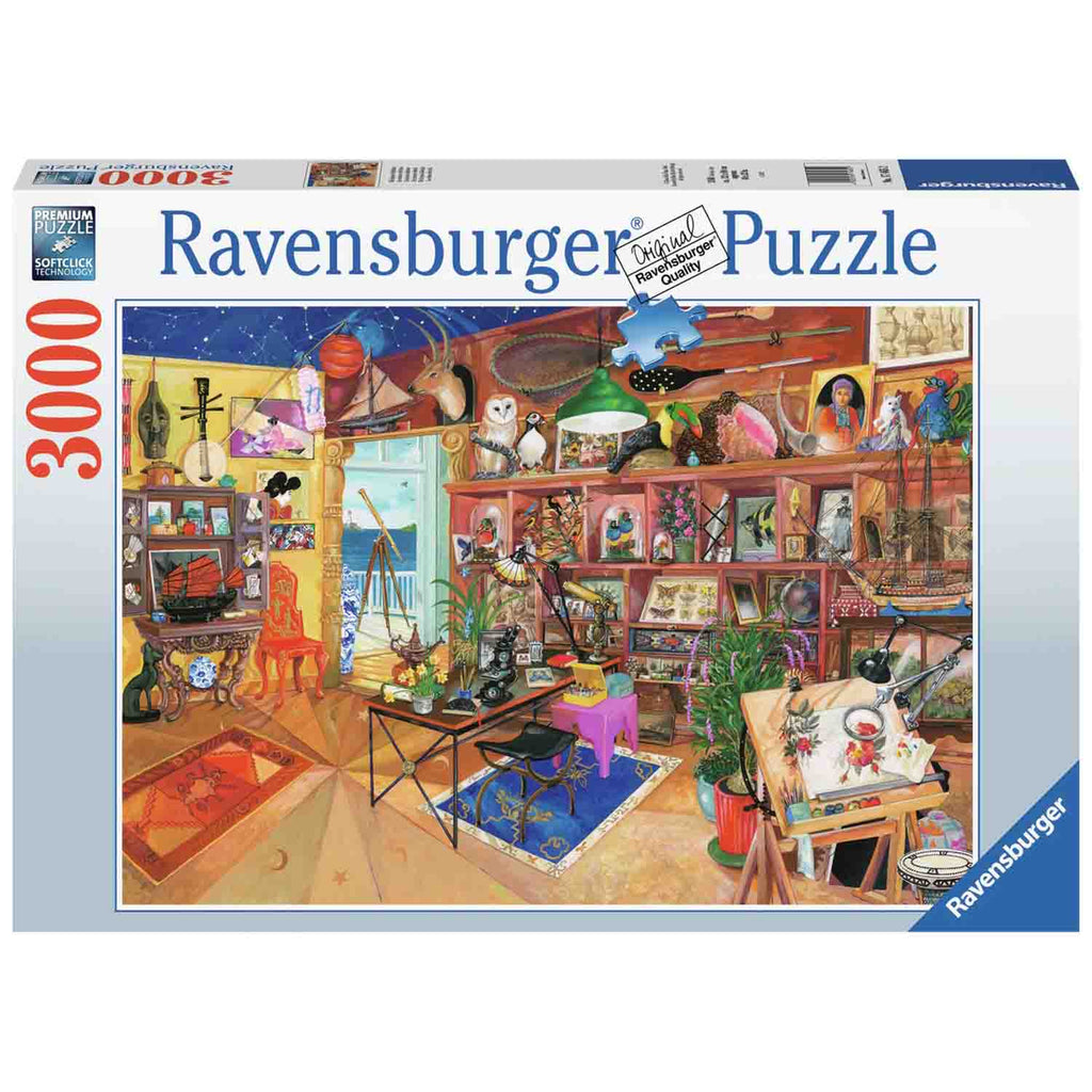 PUZZLE COLECTII CURIOASE, 3000 PIESE - RAVENSBURGER (RVSPA17465) - Libelula Vesela - Jucarii