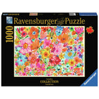 PUZZLE FRUMUSETI INFLORITE, 1000 PIESE - RAVENSBURGER (RVSPA17470) - Libelula Vesela - Jucarii