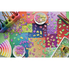 PUZZLE PUZZLEURI PESTE PUZZLEURI, 3000 PIESE - RAVENSBURGER (RVSPA17471) - Libelula Vesela - Jucarii