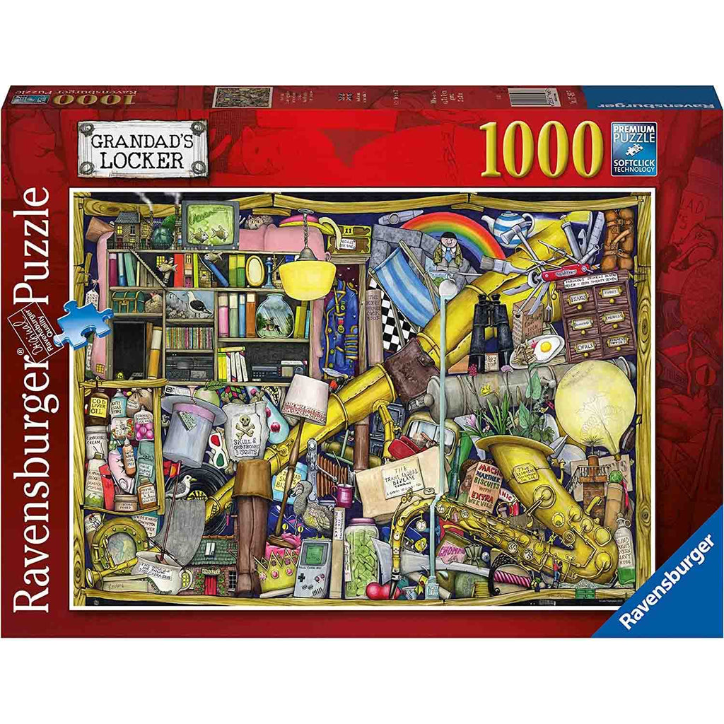 PUZZLE DULAPUL BUNICULUI, 1000 PIESE - RAVENSBURGER (RVSPA17486) - Libelula Vesela - Jucarii