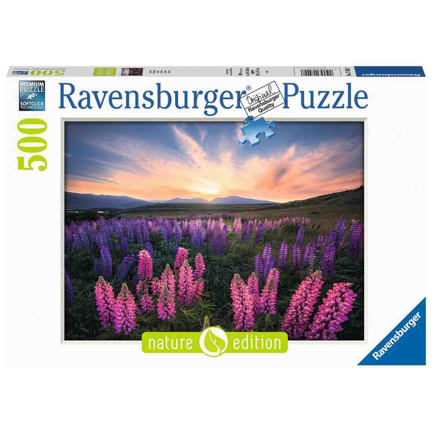 PUZZLE CAMP CU LUPIN, 500 PIESE - RAVENSBURGER (RVSPA17492) - Libelula Vesela - Jucarii