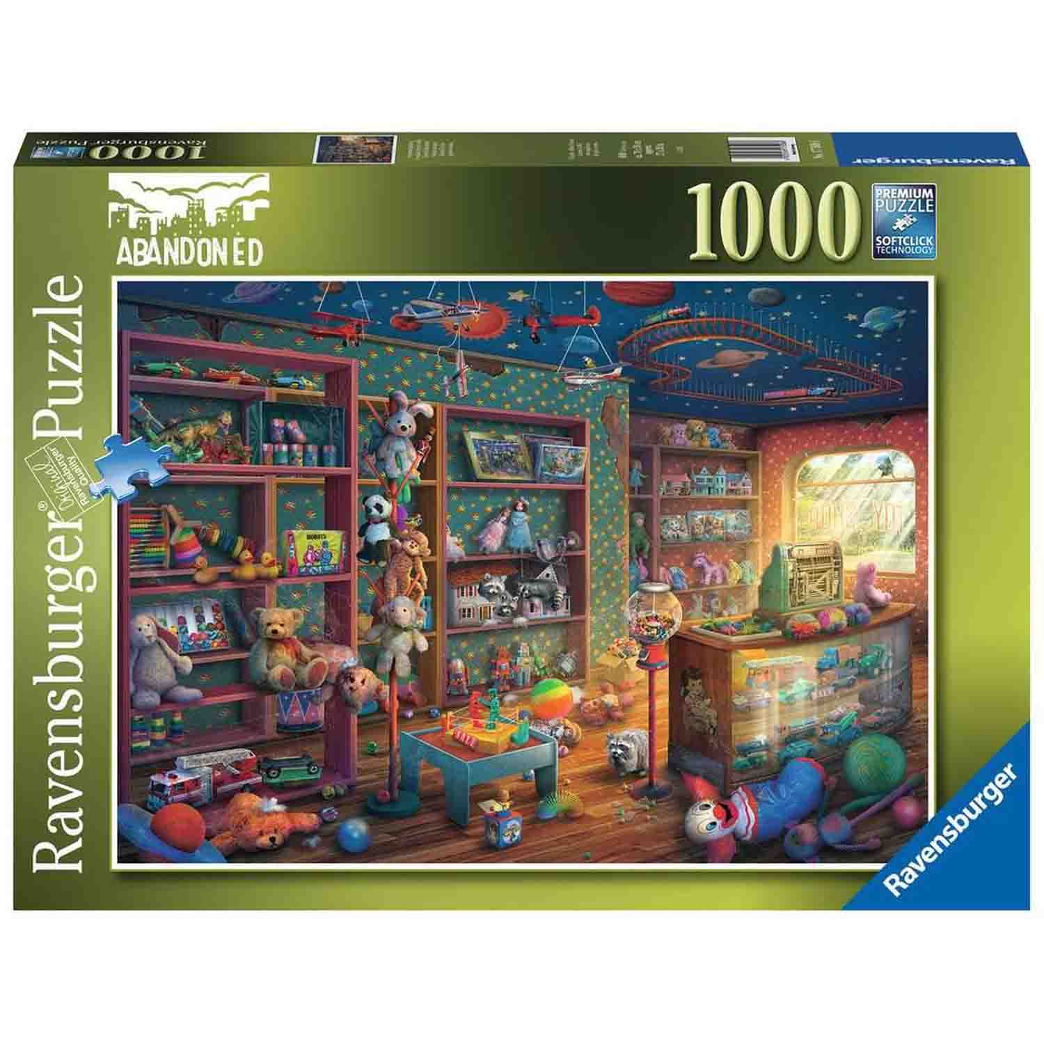 PUZZLE MAGAZIN CU JUCARII, 1000 PIESE - RAVENSBURGER (RVSPA17508) - Libelula Vesela - Jucarii