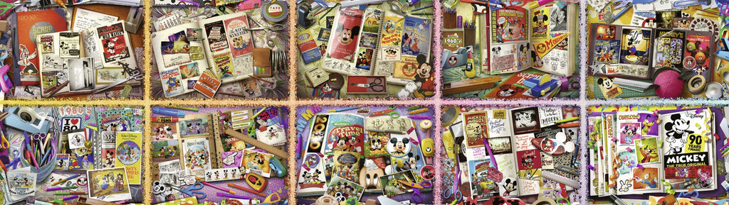 PUZZLE ANIVERSAR MICKEY, 40320 PIESE - RAVENSBURGER (RVSPA17828) - Libelula Vesela - Jucarii