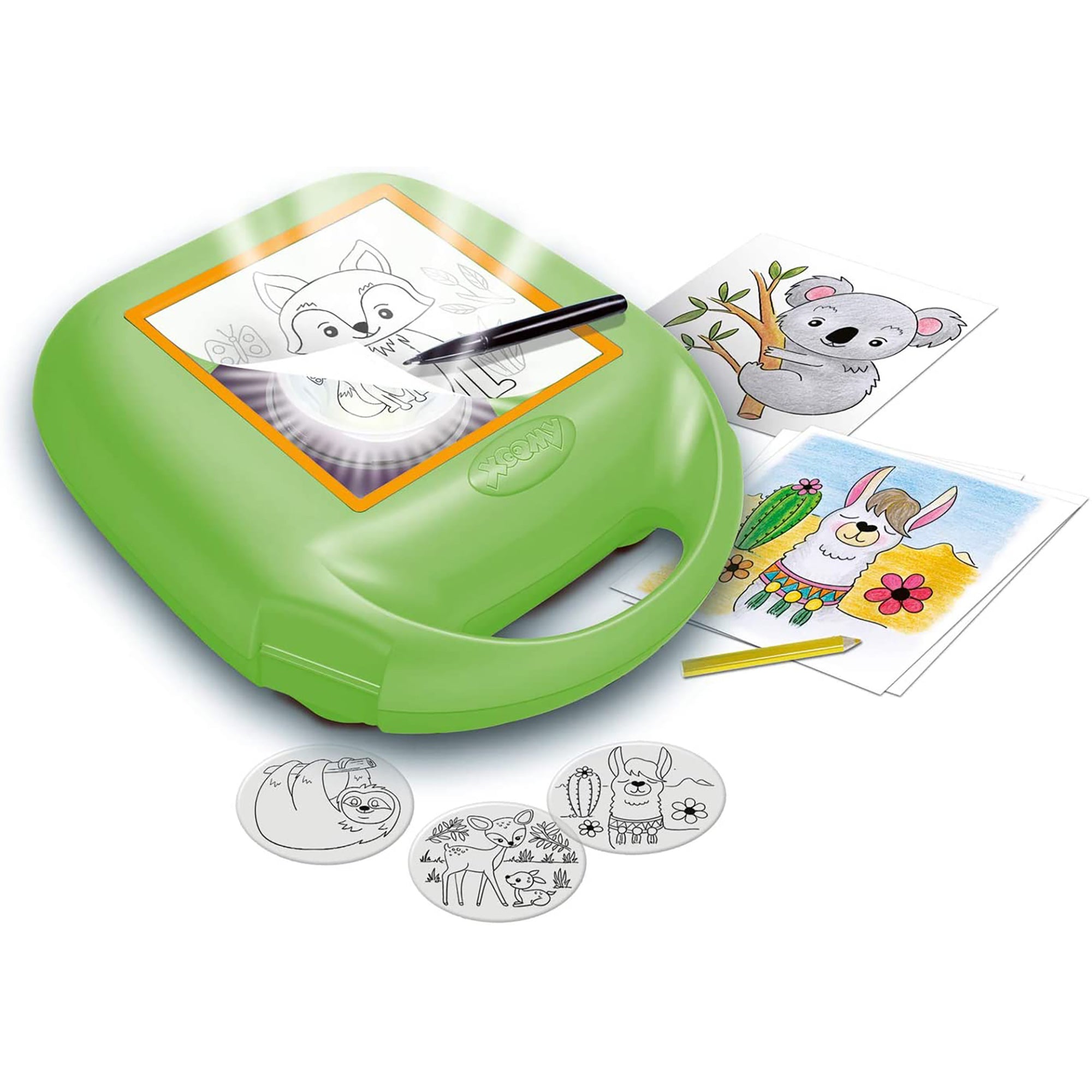 SET CREATIE XOOMY CU ANIMALE - RAVENSBURGER (RVSAC18124) - Libelula Vesela - Jucarii