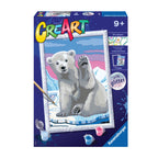 CREART - PICTURA URS POLAR - RAVENSBURGER (RVSPBN20079) - Libelula Vesela - Jucarii