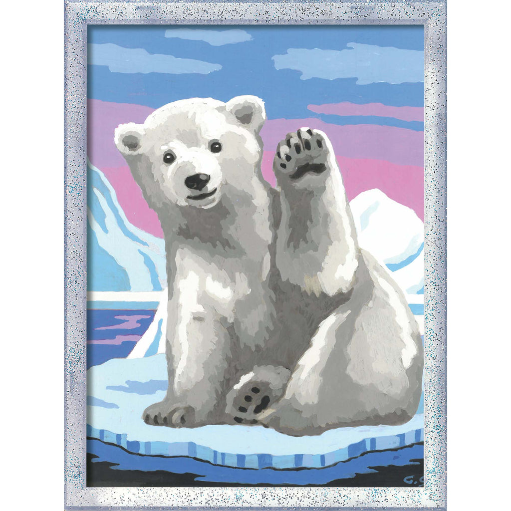CREART - PICTURA URS POLAR - RAVENSBURGER (RVSPBN20079) - Libelula Vesela - Jucarii