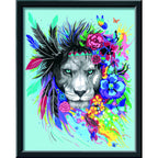 PICTURA PE NUMERE - LEU COLORAT - RAVENSBURGER (RVSPBN20130) - Libelula Vesela - Jucarii